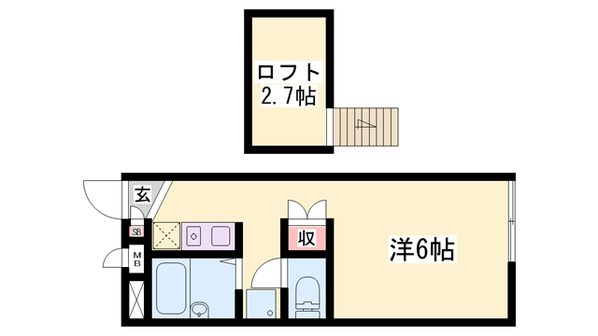 大村駅 徒歩4分 1階の物件間取画像